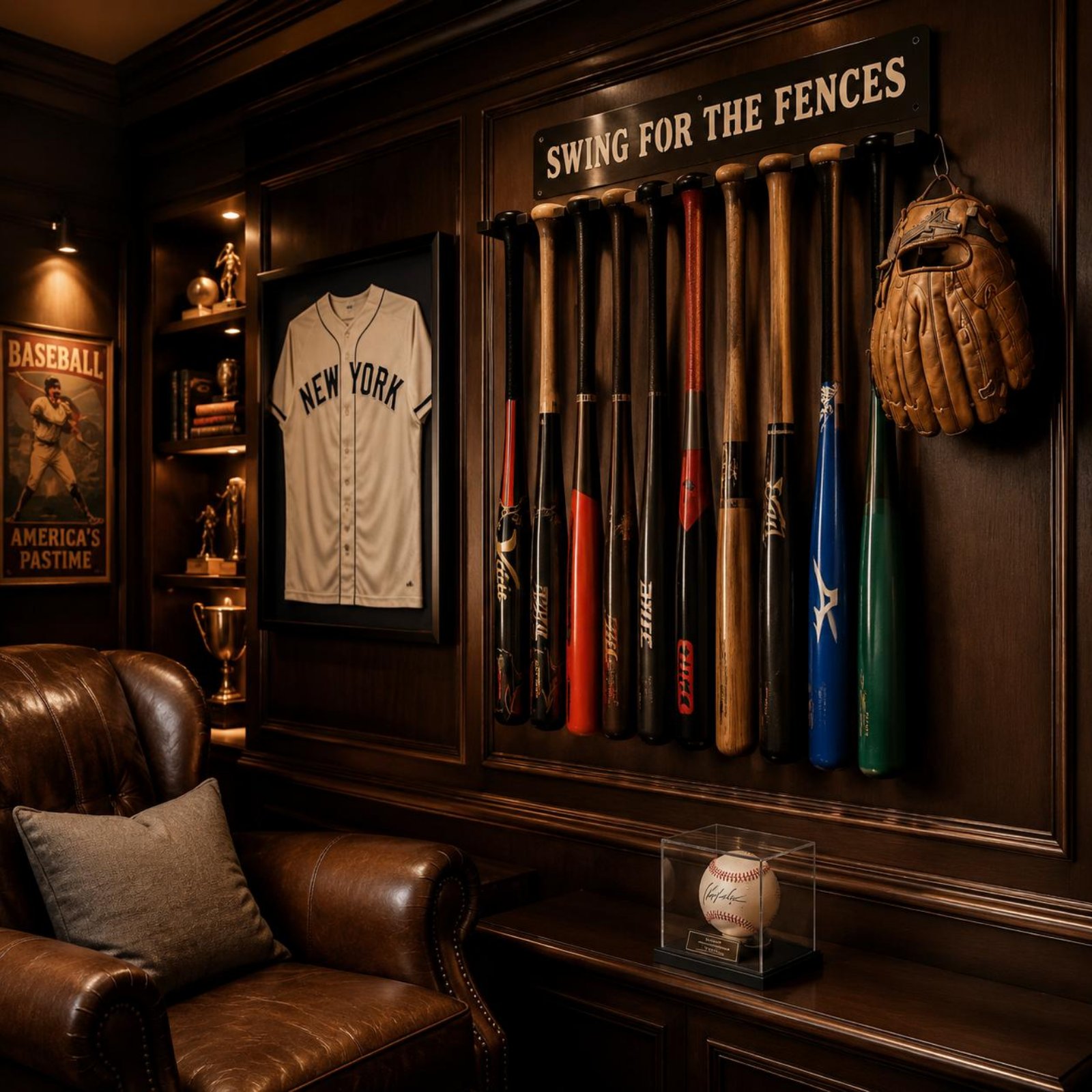 Sports Equipment With A - 14 Bats 14 Sports Equipment Storage