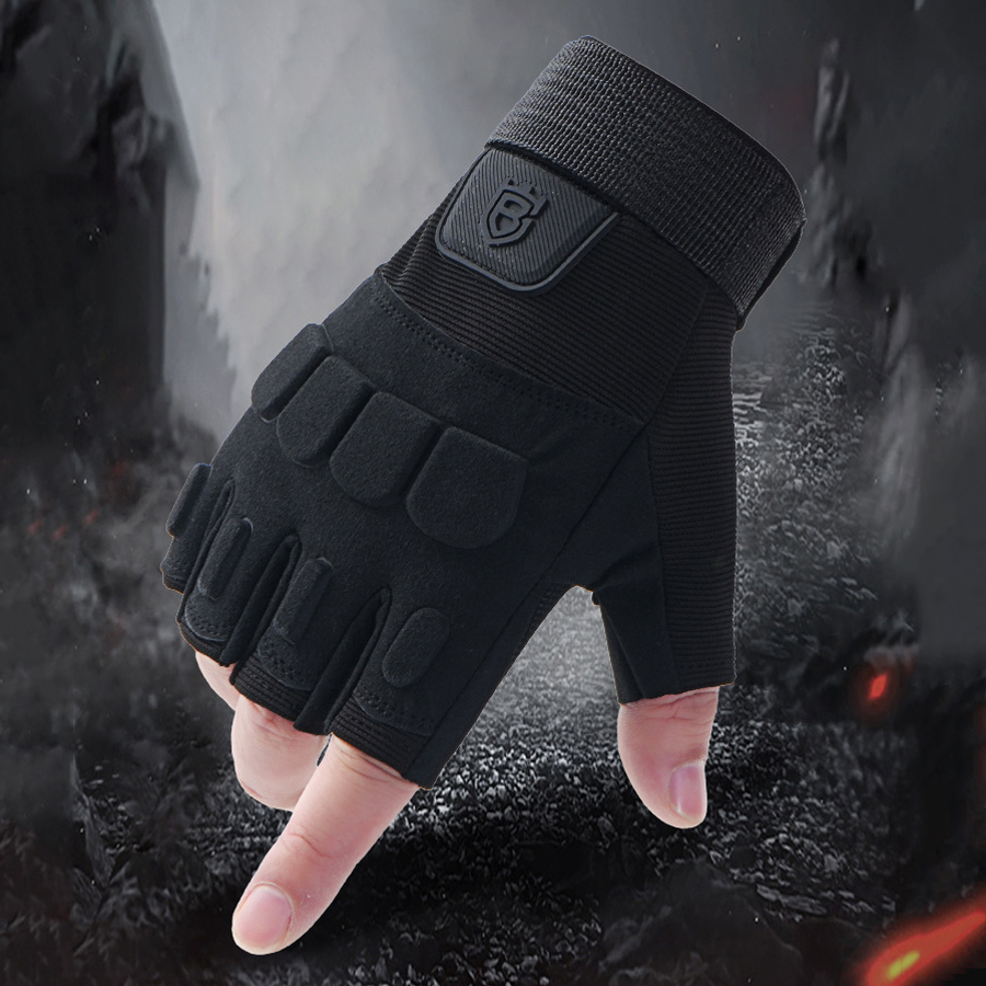Sports Equipment And Names - Hunting Training Gloves Half Finger Gloves
