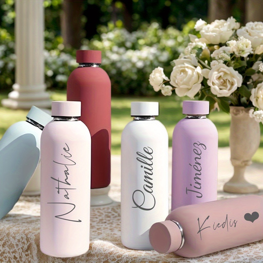 Sports Equipment And Names - Custom Logo Name Thermos Large Vacuum