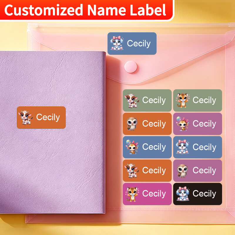 Sports Equipment And Names - ‌Personalized Name Stickers - Strong Adhesive