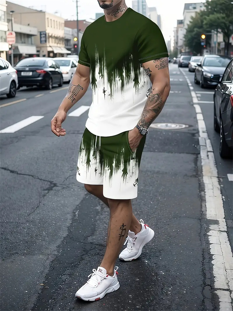 Men Women Gradient Texture T-s - огляд і ціна Sports Equipment Set