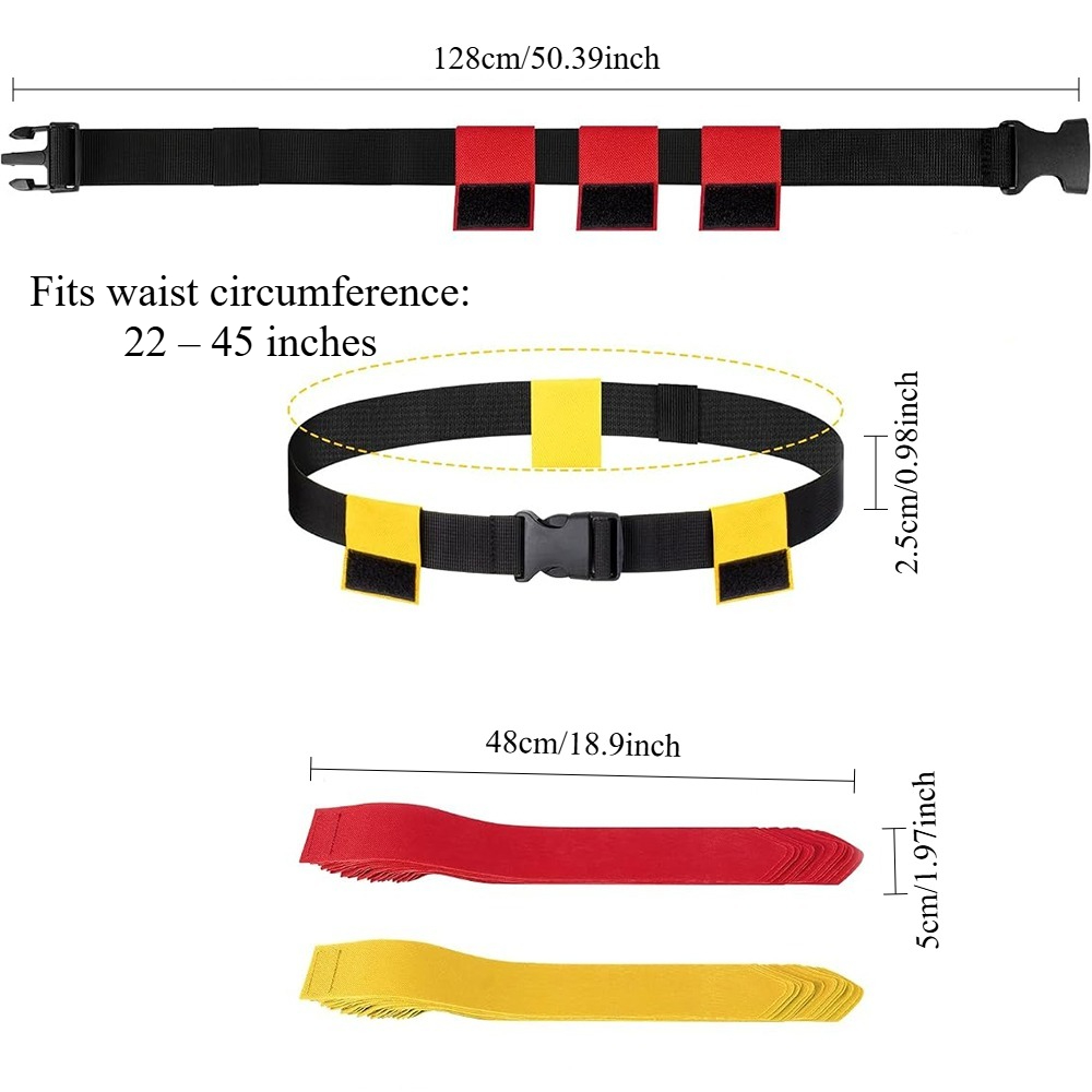 6PCS Flag Football Belts Set A - огляд і ціна Sports Equipment For Kids