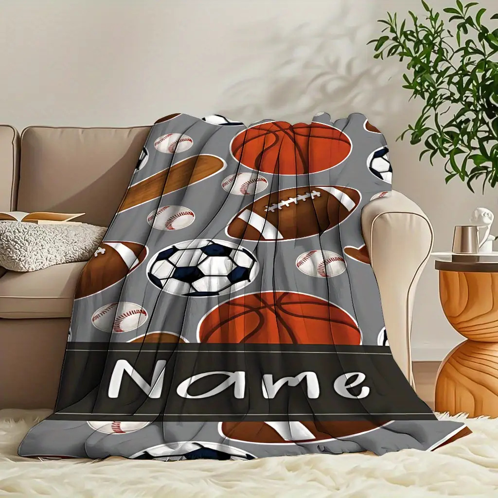 1 Custom name blanket sports e - огляд і ціна Sports Equipment And Names