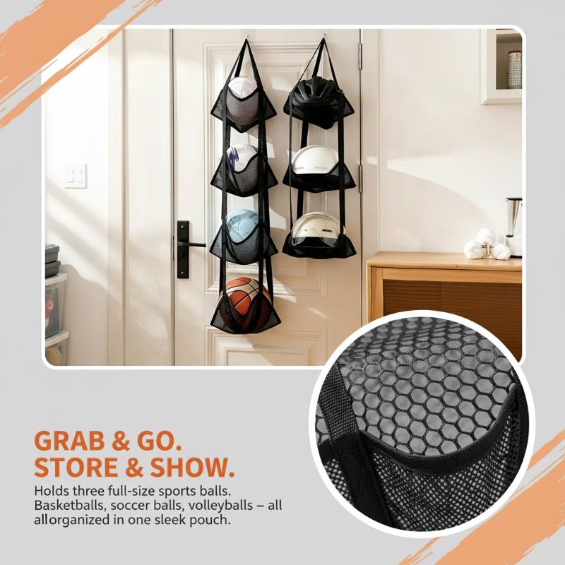Wall Mounted Basketball Storag - огляд і ціна Sports Equipment Garage Organizer
