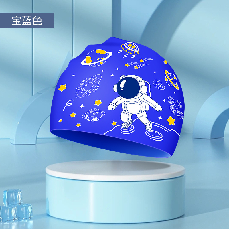 Kids Boys Girls Swim Cap High  - огляд і ціна Swim Cap Silicone