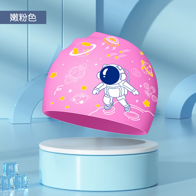 Kids Boys Girls Swim Cap High  - огляд і ціна Swim Cap Silicone