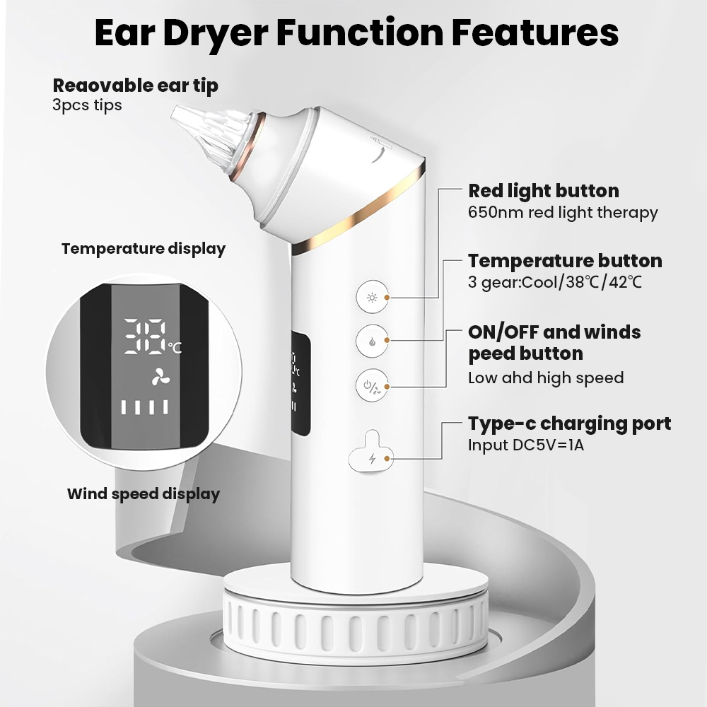 Low Noise Electronic Ear Dryer - огляд і ціна Sports Equipment Dryer