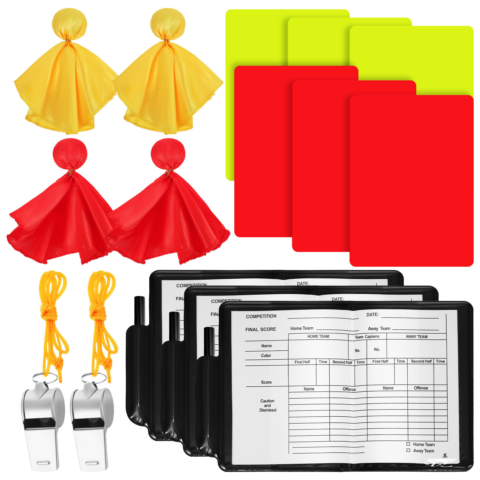 1Set Referee Set Red Yellow Ca - огляд і ціна Sports Equipment Set