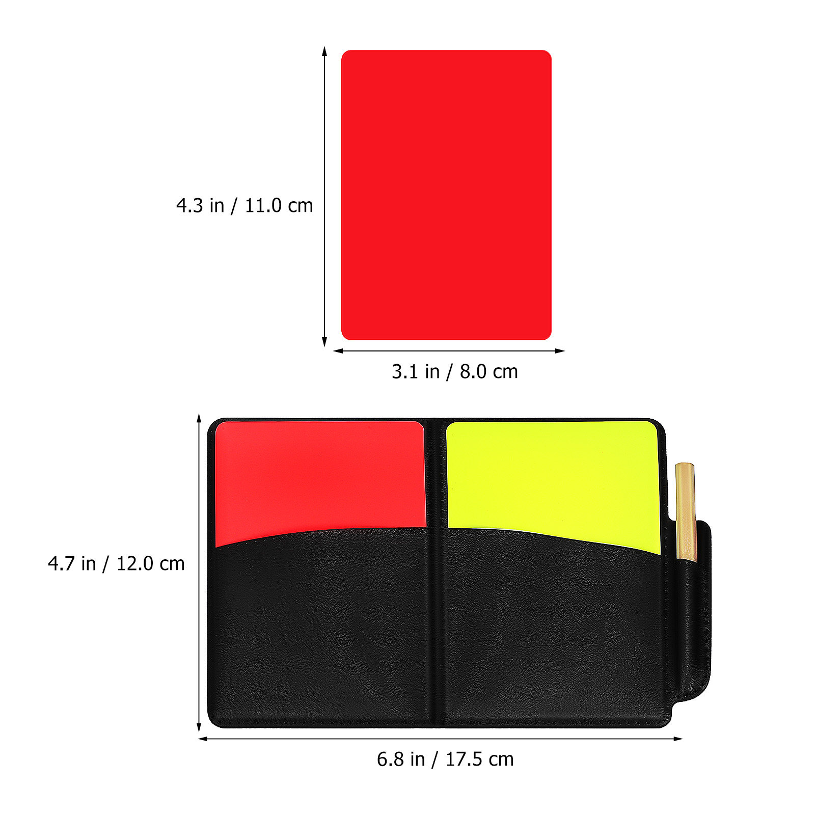 1Set Referee Set Red Yellow Ca - огляд і ціна Sports Equipment Set