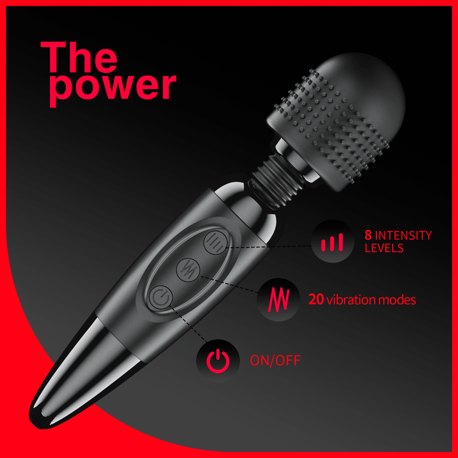 Electric Massager Stick,8 Inte - огляд і ціна Lacrosse Stick Head