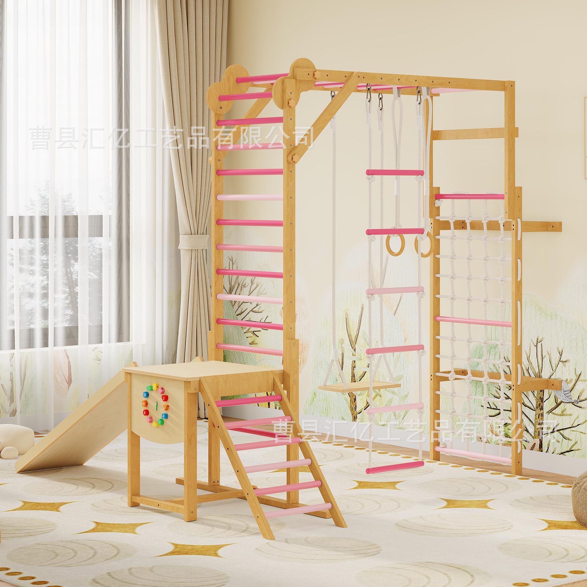 Indoor Solid Wood Kids Physica - огляд і ціна Sports Equipment For Kids