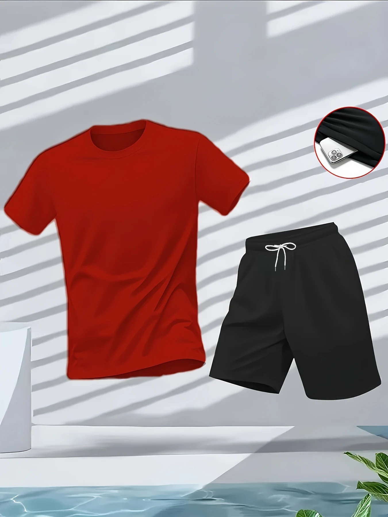 Men's Suit 2pcs Set Fashion Le - огляд і ціна Sports Equipment Set
