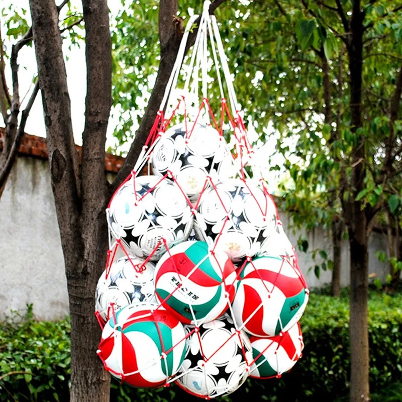 1Pc Football Net Bag Nylon Bol - огляд і ціна Sports Equipment Volleyball