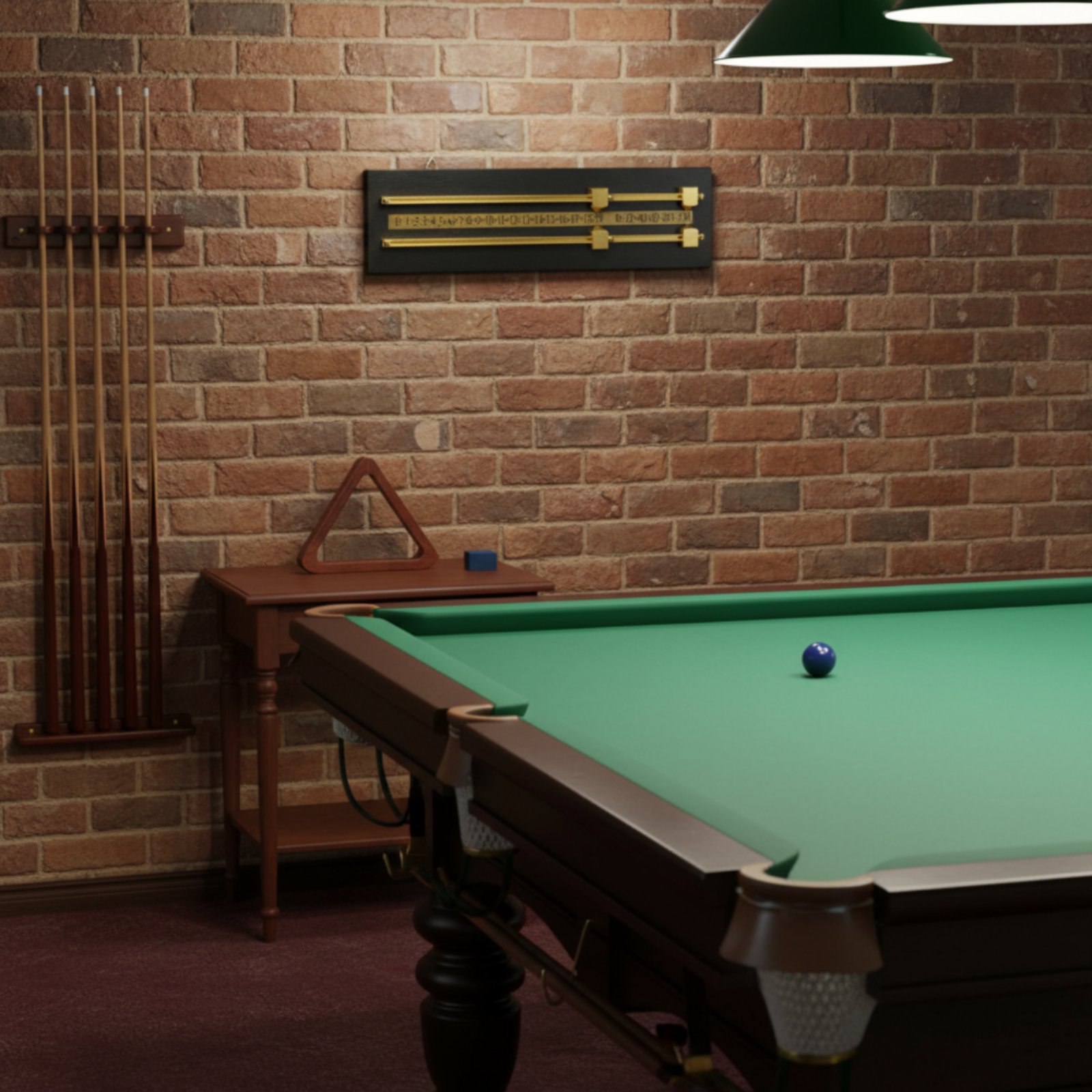 Wooden Billiard Scoreboard Cle - огляд і ціна Sports Equipment Game