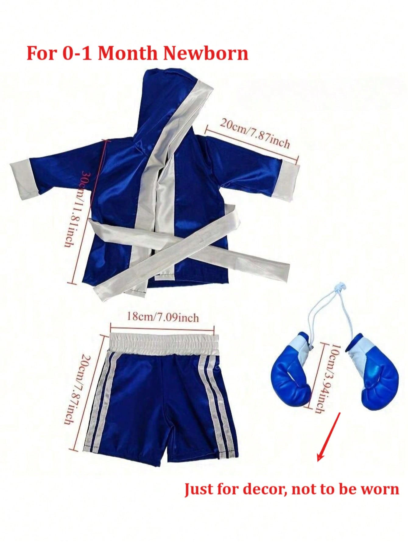 Newborn Photography Props Baby - огляд і ціна Boxing Glove Set