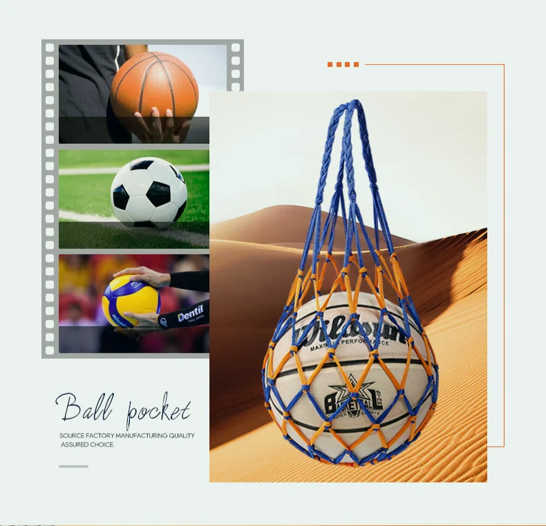 1PC Football Net Bag Nylon Bol - огляд і ціна Sports Equipment Volleyball