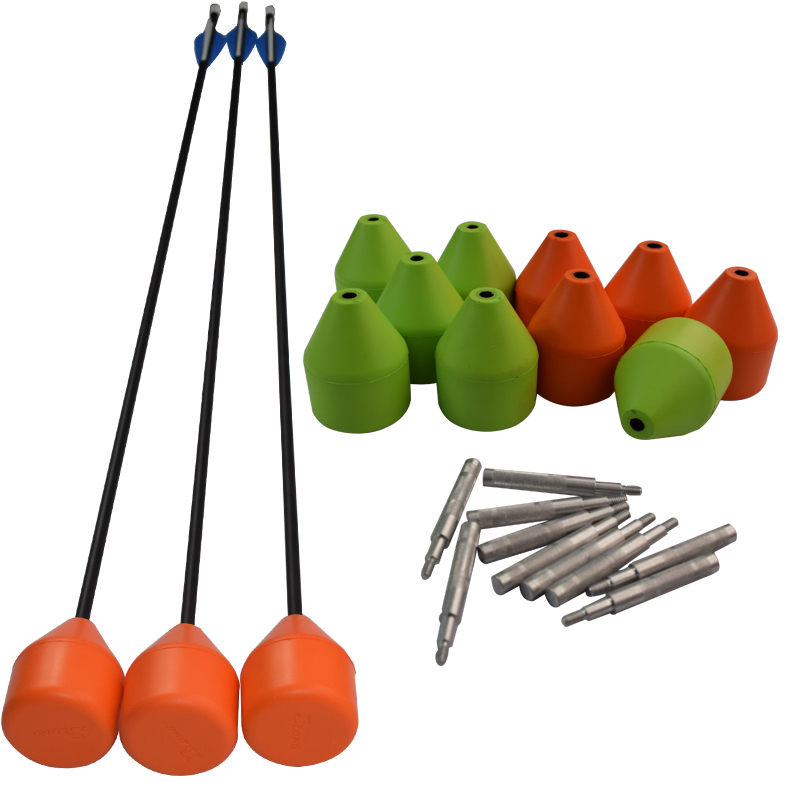 6pcs Safety Foam PU Arrow Head - огляд і ціна Sports Equipment Archery