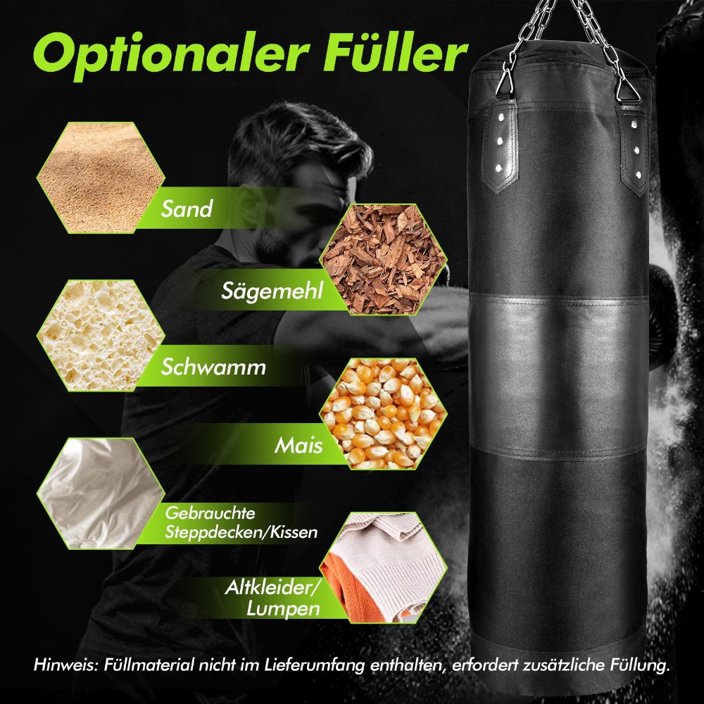Punching Bag for Adults Leathe - огляд і ціна Boxing Glove Set