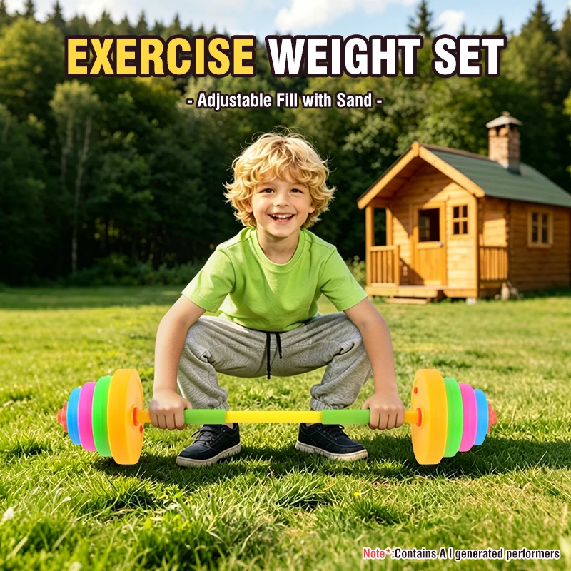 Adjustable Kids Dumbbell Barbe - огляд і ціна Sports Equipment Stores