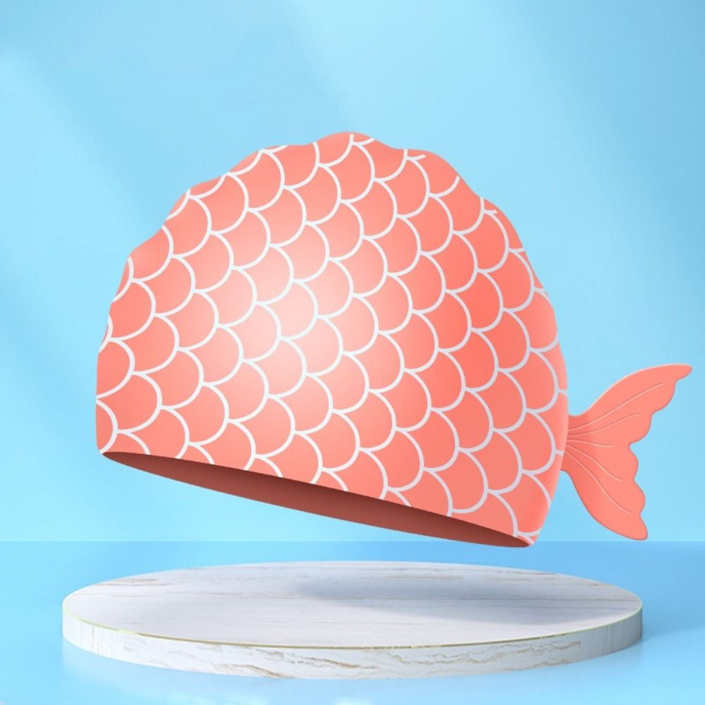 Cute Fish Children Swim Cap Ca - огляд і ціна Swim Cap Silicone