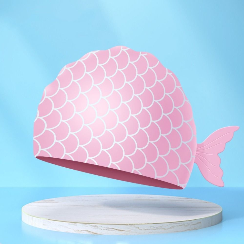 Cute Fish Children Swim Cap Ca - огляд і ціна Swim Cap Silicone