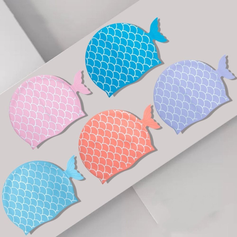 Cute Fish Children Swim Cap Ca - огляд і ціна Swim Cap Silicone