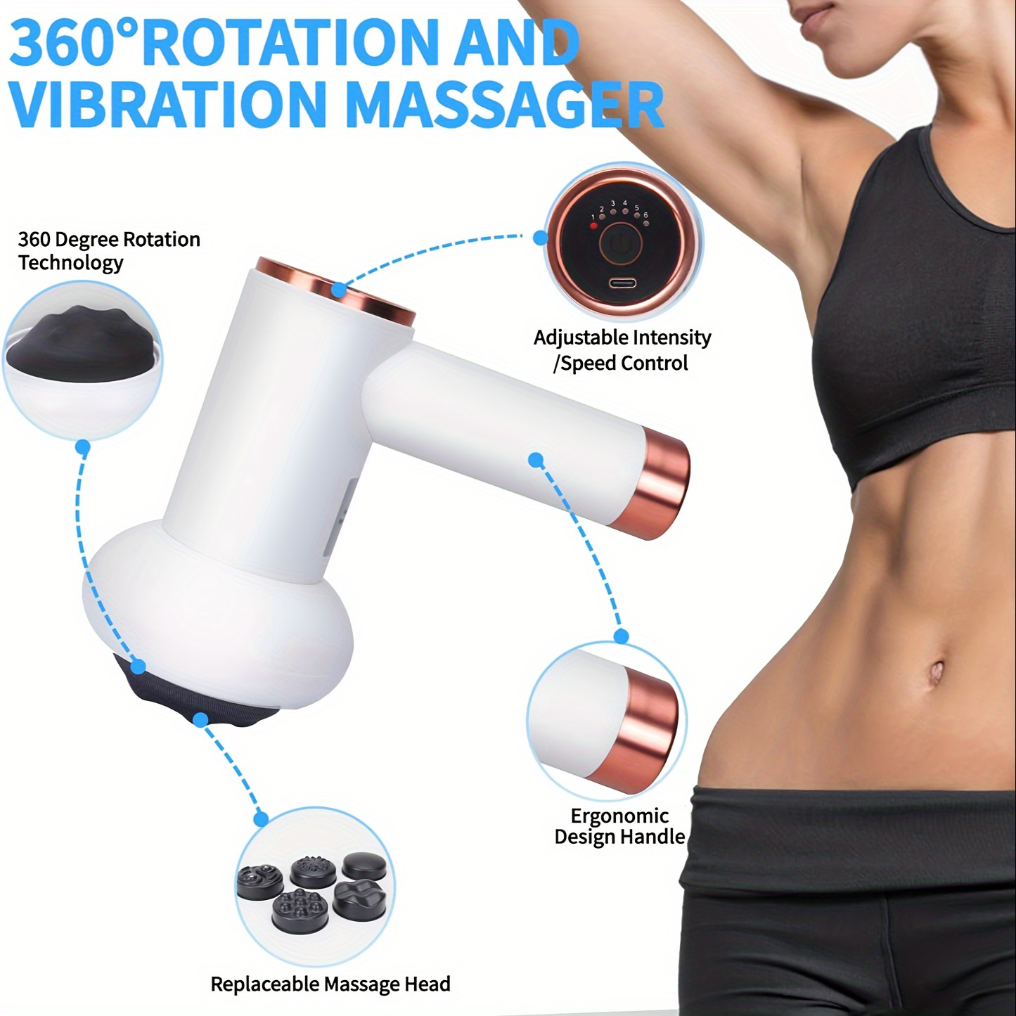 Body Massager, Home Massage St - огляд і ціна Lacrosse Stick Head