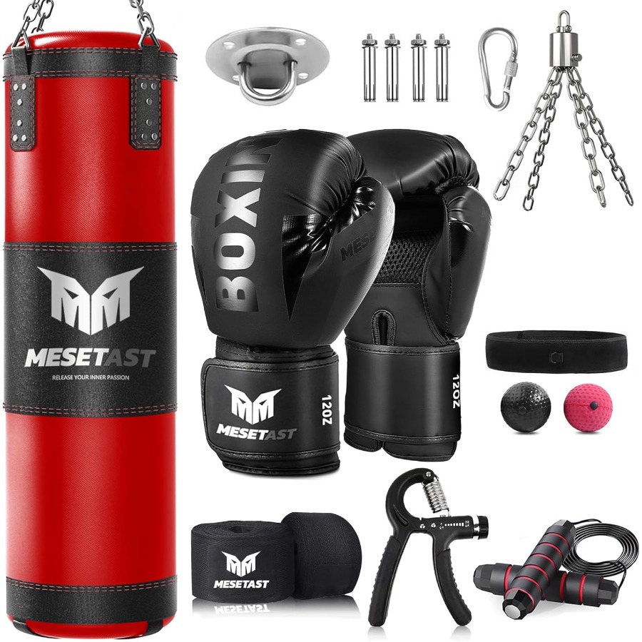 4ft Heavy Punching Bag Set for - огляд і ціна Boxing Glove Set