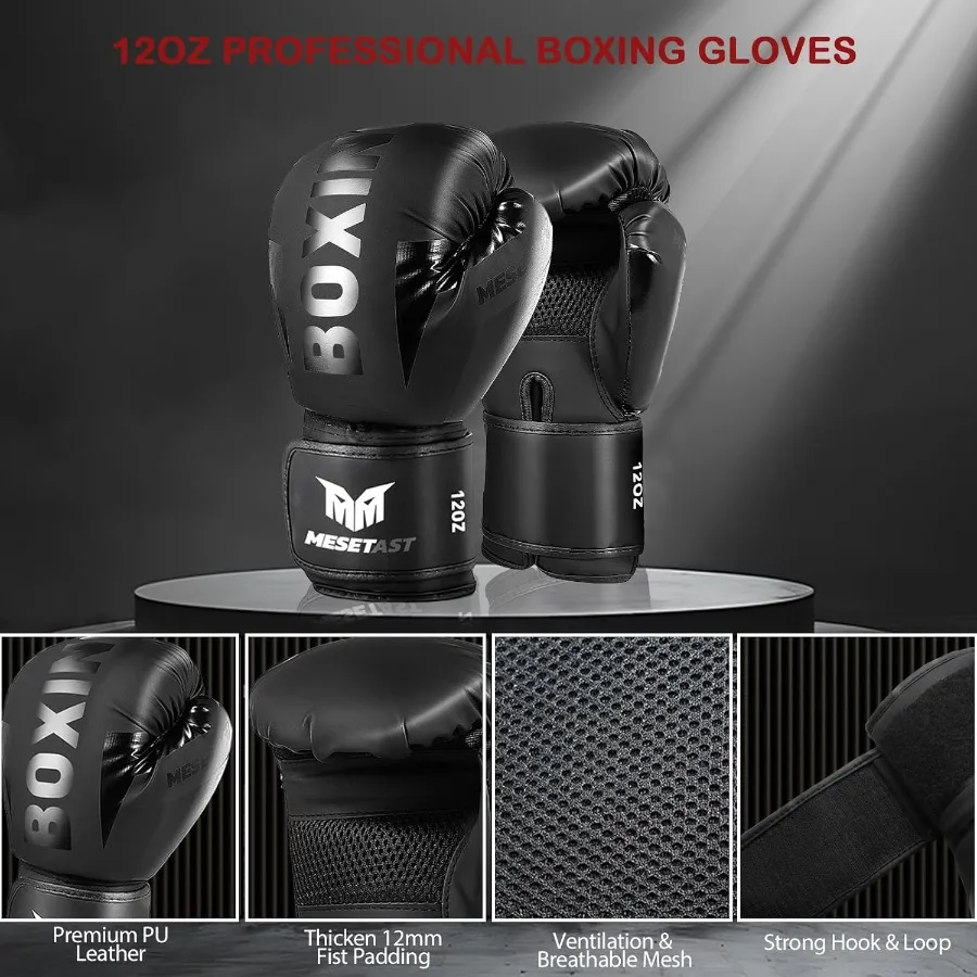 4ft Heavy Punching Bag Set for - огляд і ціна Boxing Glove Set