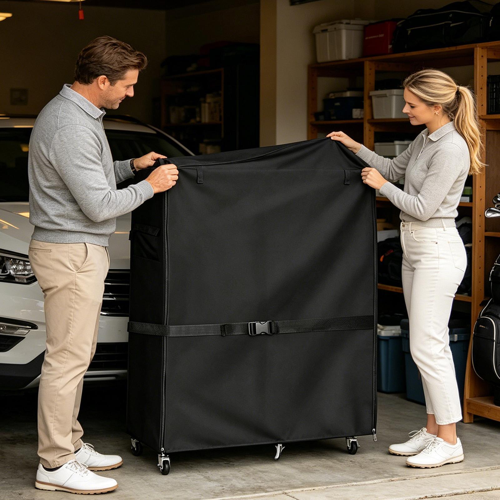 Golf Bag Storage Rack Cover Ox - огляд і ціна Sports Equipment Garage Organizer