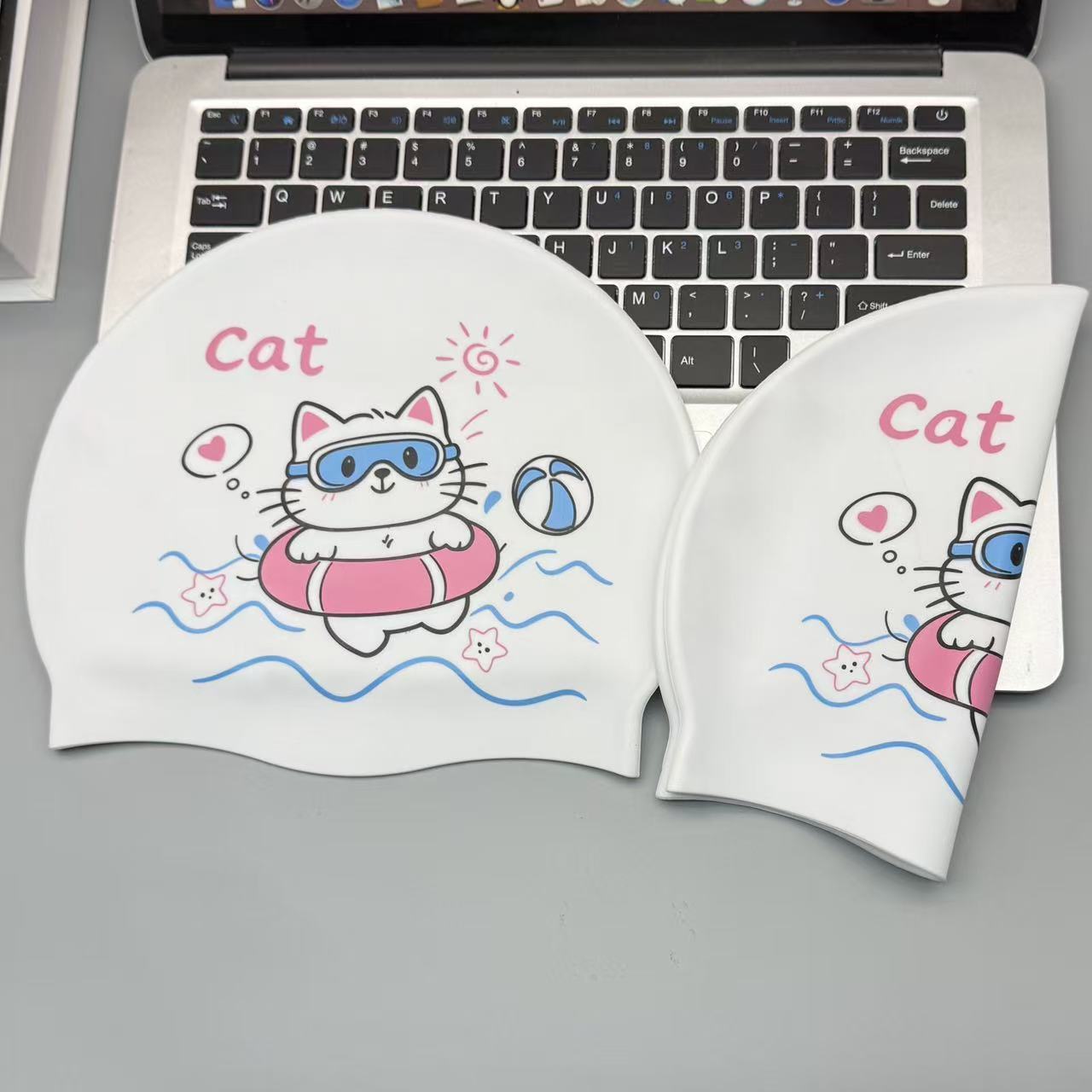 Cute Kitten Silicone Swim Cap  - огляд і ціна Swim Cap Silicone