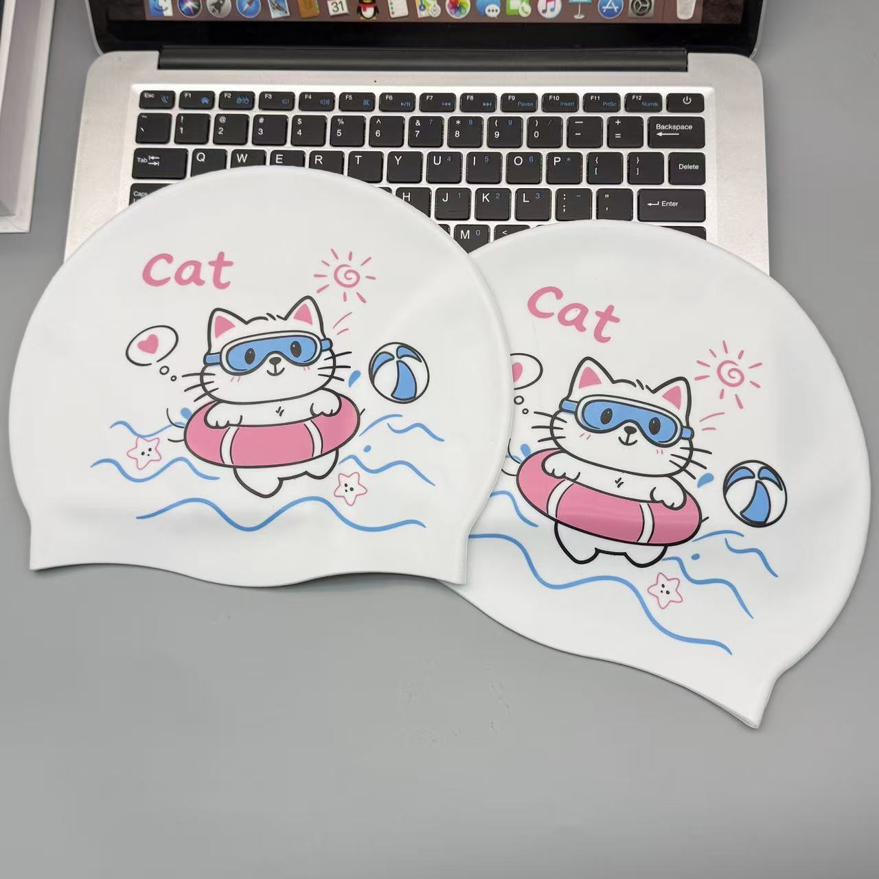 Cute Kitten Silicone Swim Cap  - огляд і ціна Swim Cap Silicone
