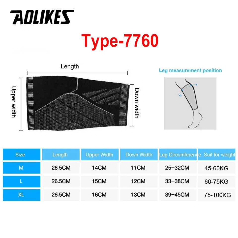 AOLIKES 1PCS Sports Compressio - огляд і ціна Sports Equipment Volleyball