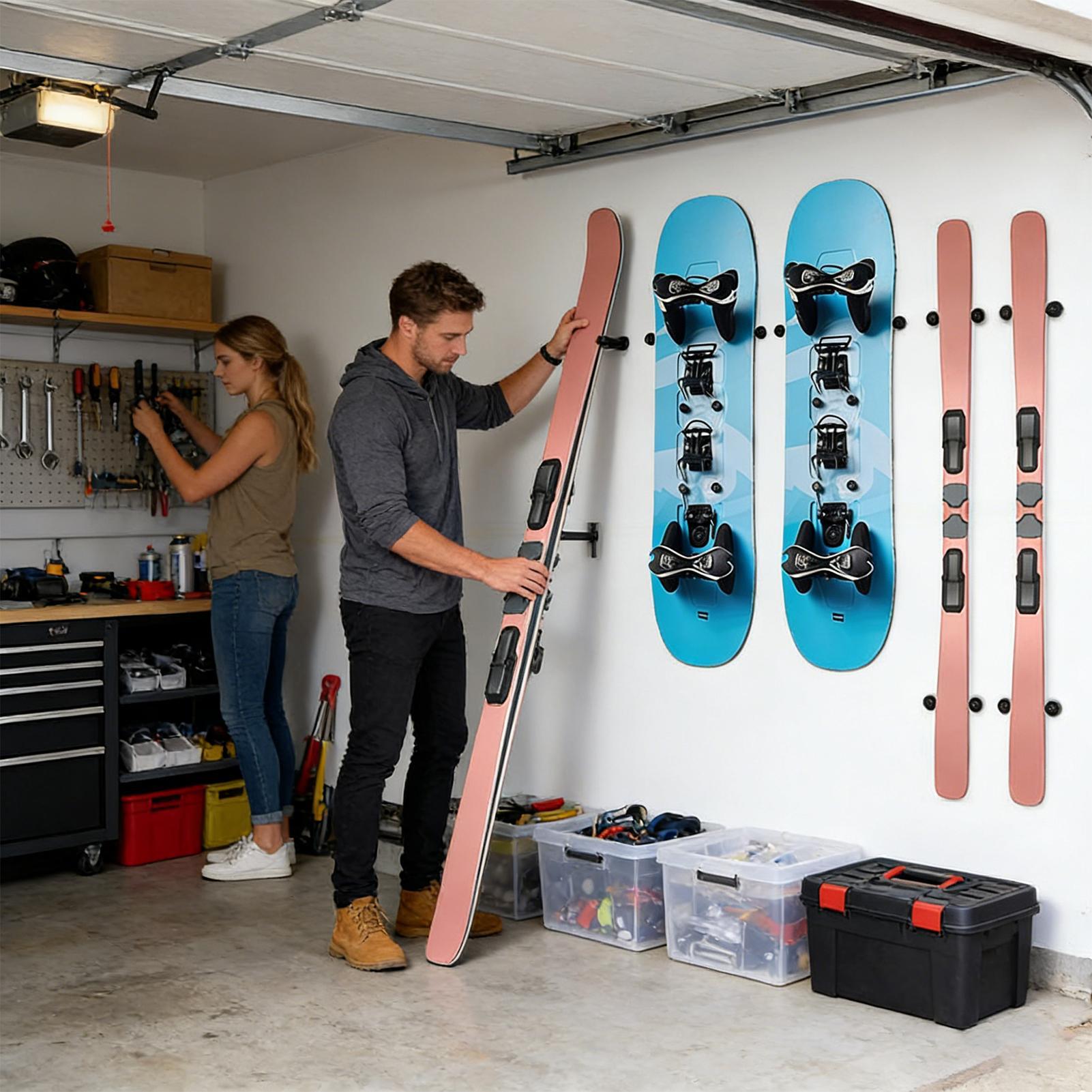 Ski Holders For Wall Vertical  - огляд і ціна Sports Equipment Stores