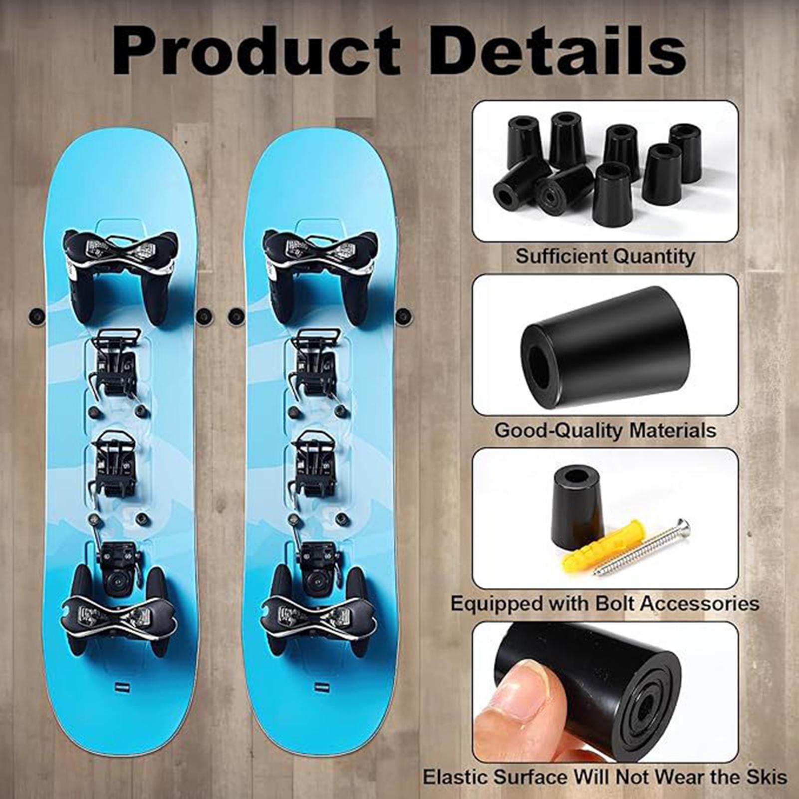 Ski Holders For Wall Vertical  - огляд і ціна Sports Equipment Stores